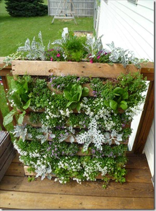 Recycled Wood Pallet Vertical Gardens Pallet Ideas Recycled