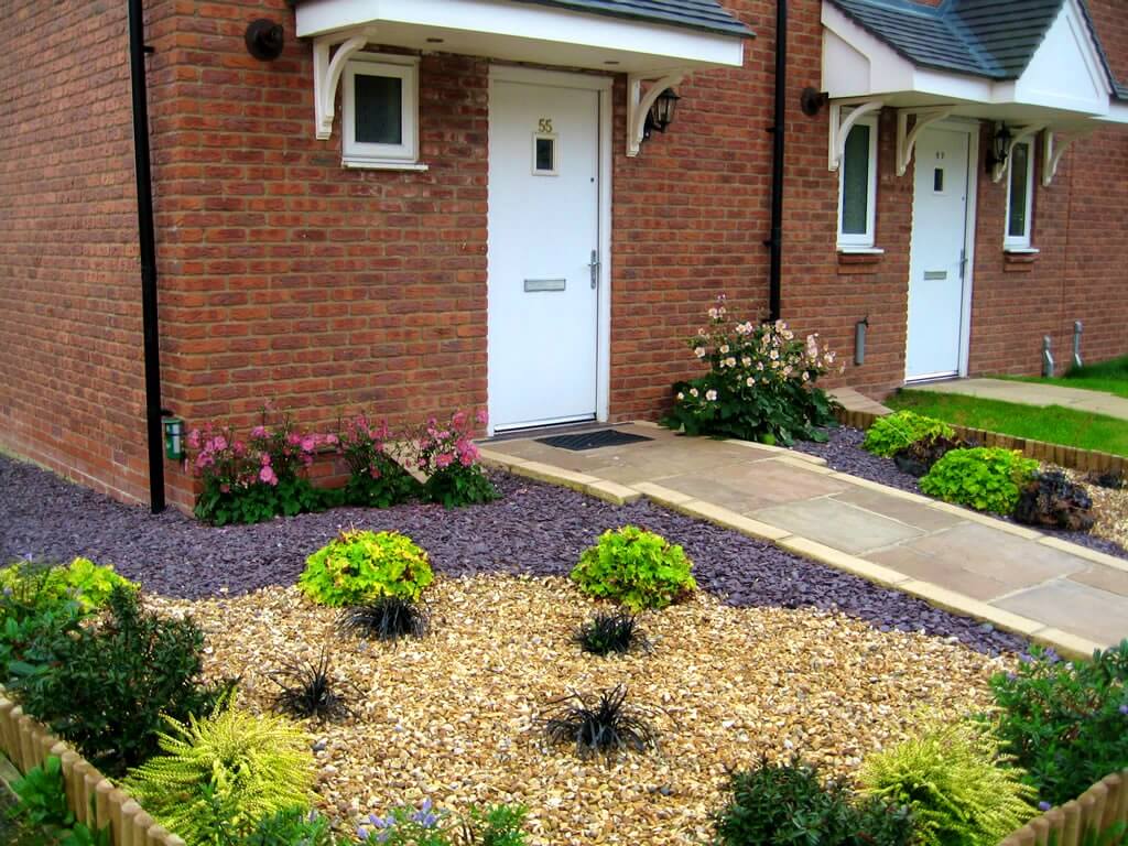 Landscaping With Gravel And Stones Garden Ideas For You Interior