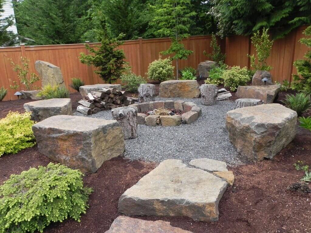 Landscaping With Gravel And Stones Garden Ideas For You Interior