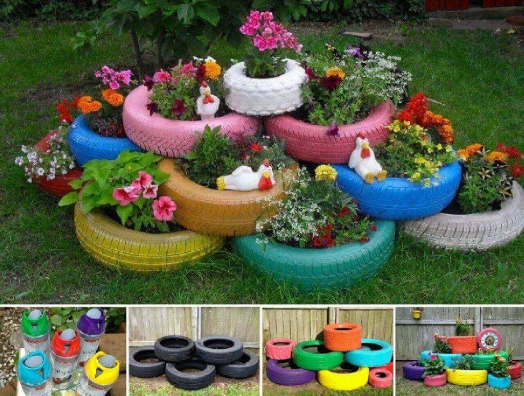 Rustic Garden Decor