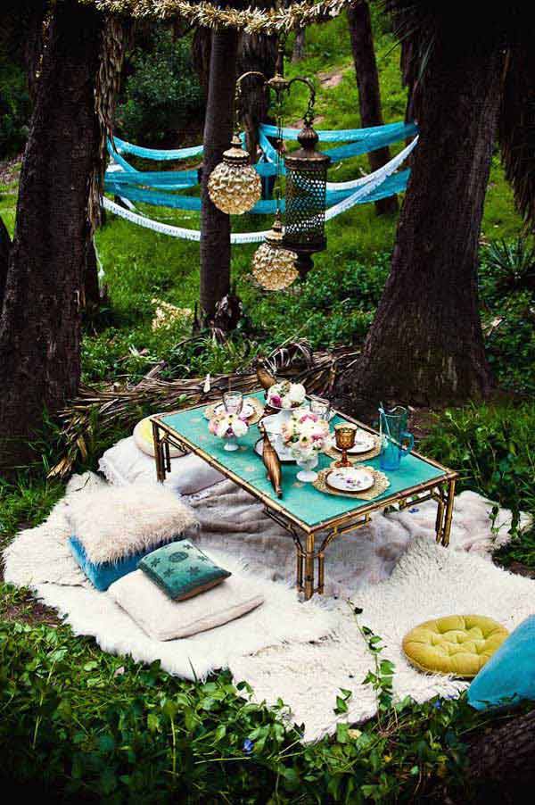 Incredible Bohemian Garden Decoration Ideas
