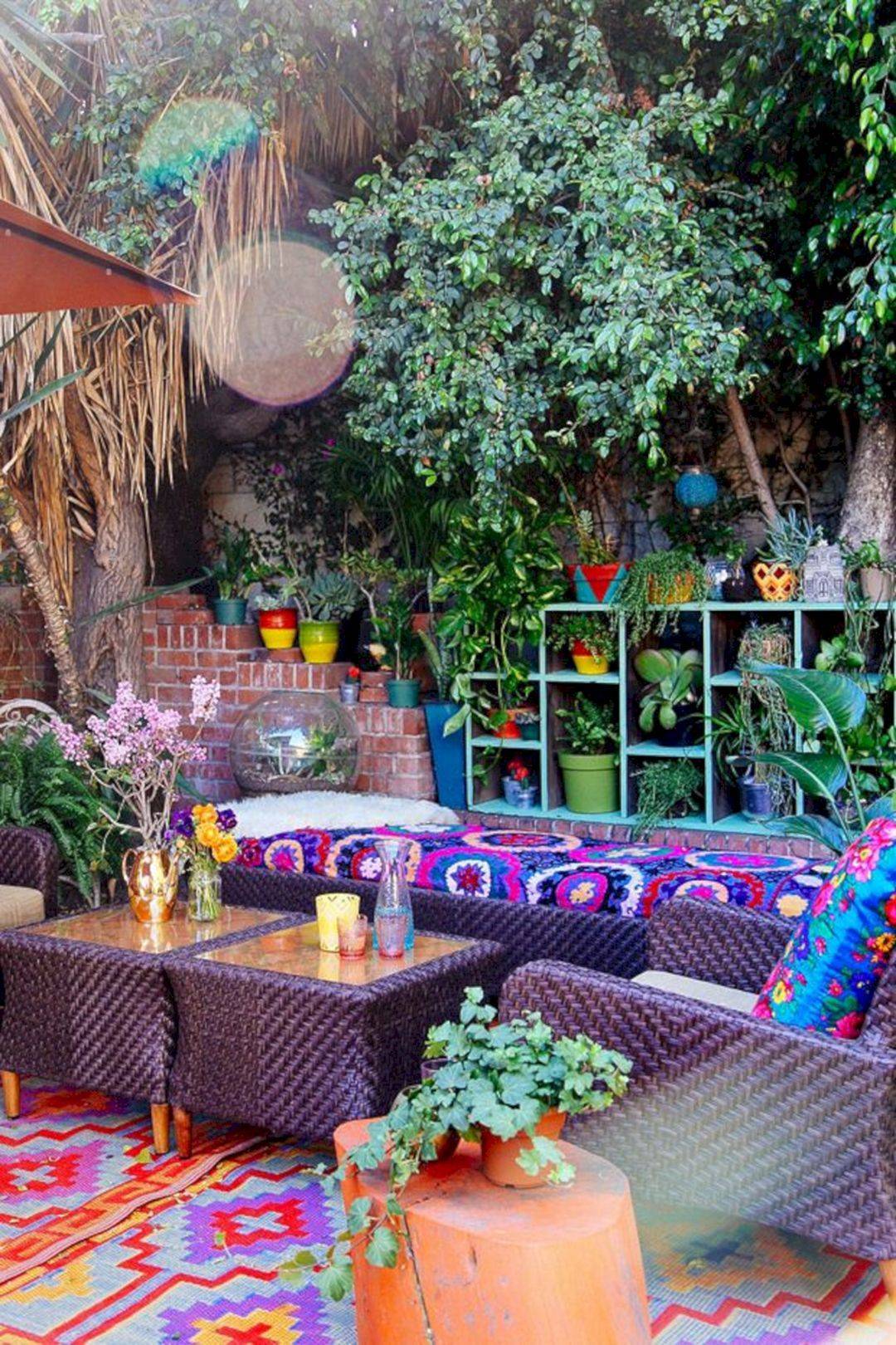 Absolutely Dreamy Bohemian Garden Design Ideas