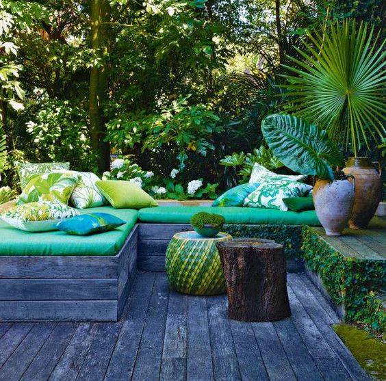 Dreamy Bohemian Garden Spaces