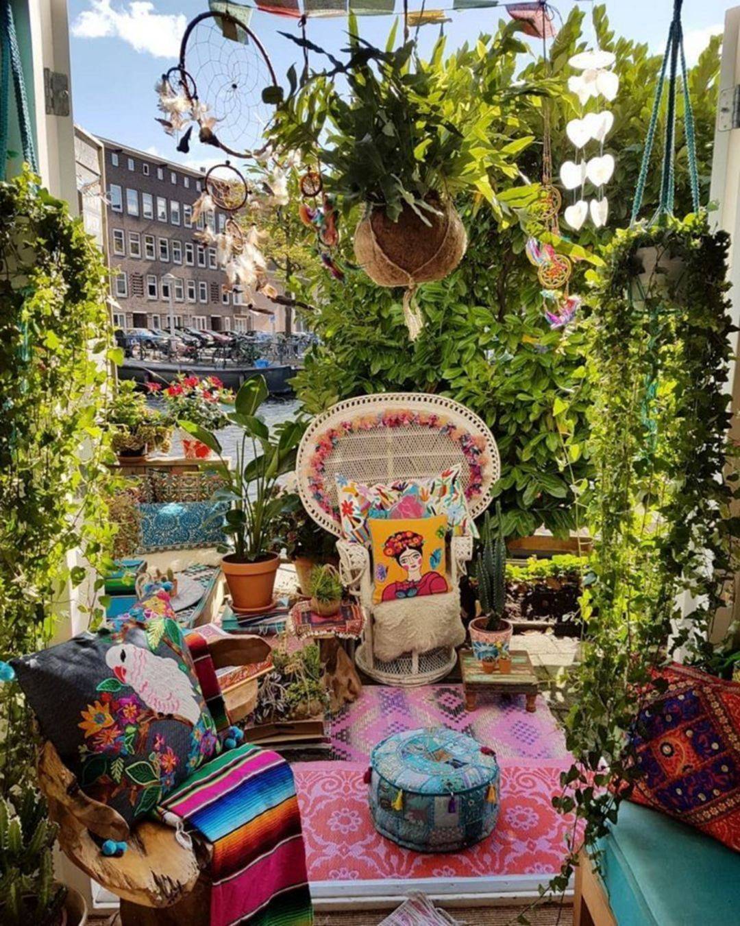 Incredible Bohemian Garden Decoration Ideas