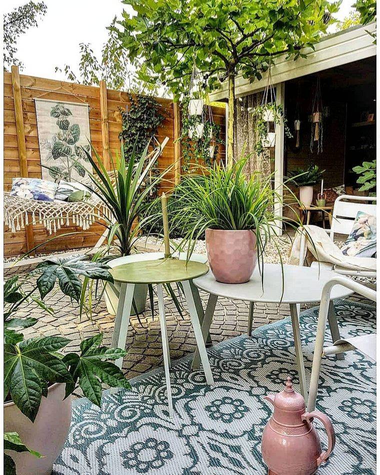 Modern Bohemian Garden Design Ideas