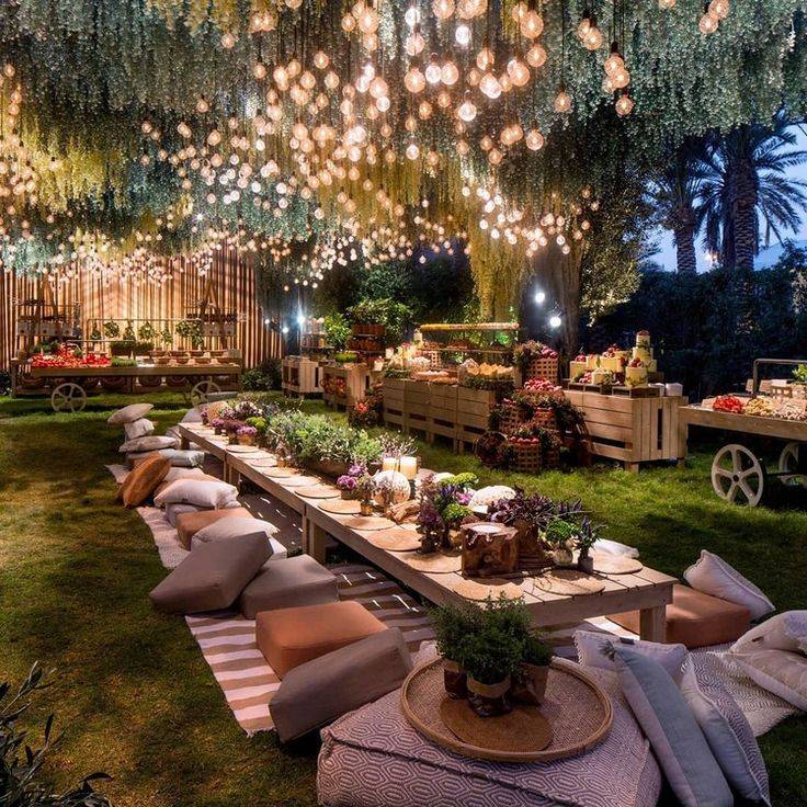 Gorgeous Moroccan Bohemian Party Decor Ideas