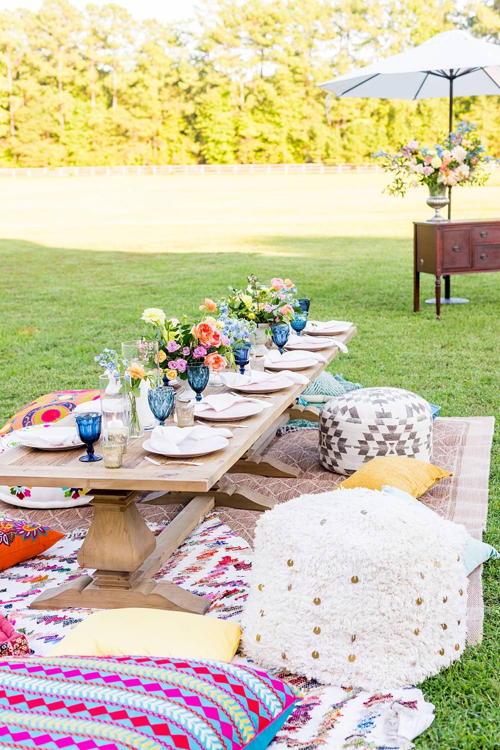 Bohemian Garden Party Decor