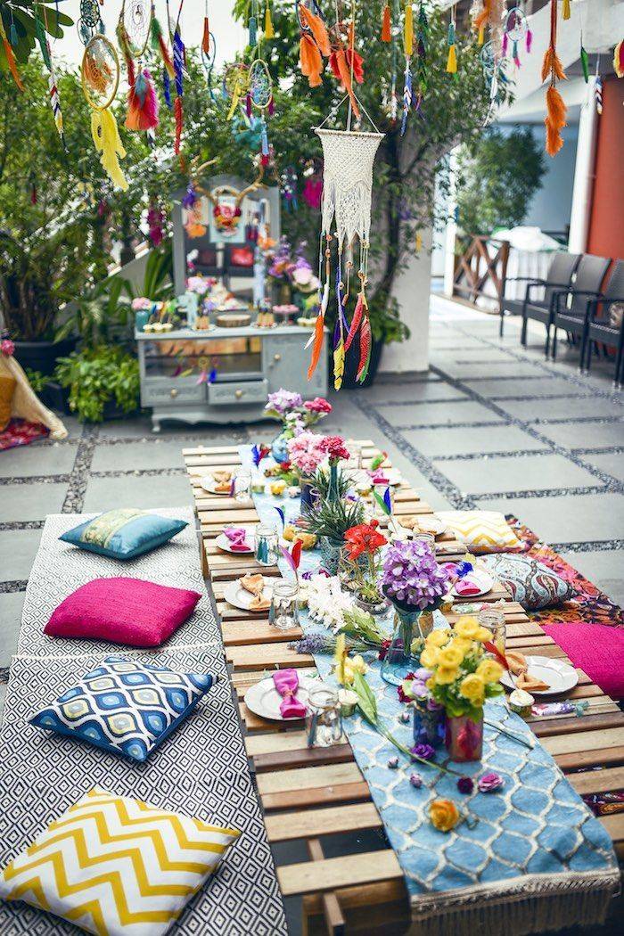 Bohemian Garden Party Ideas
