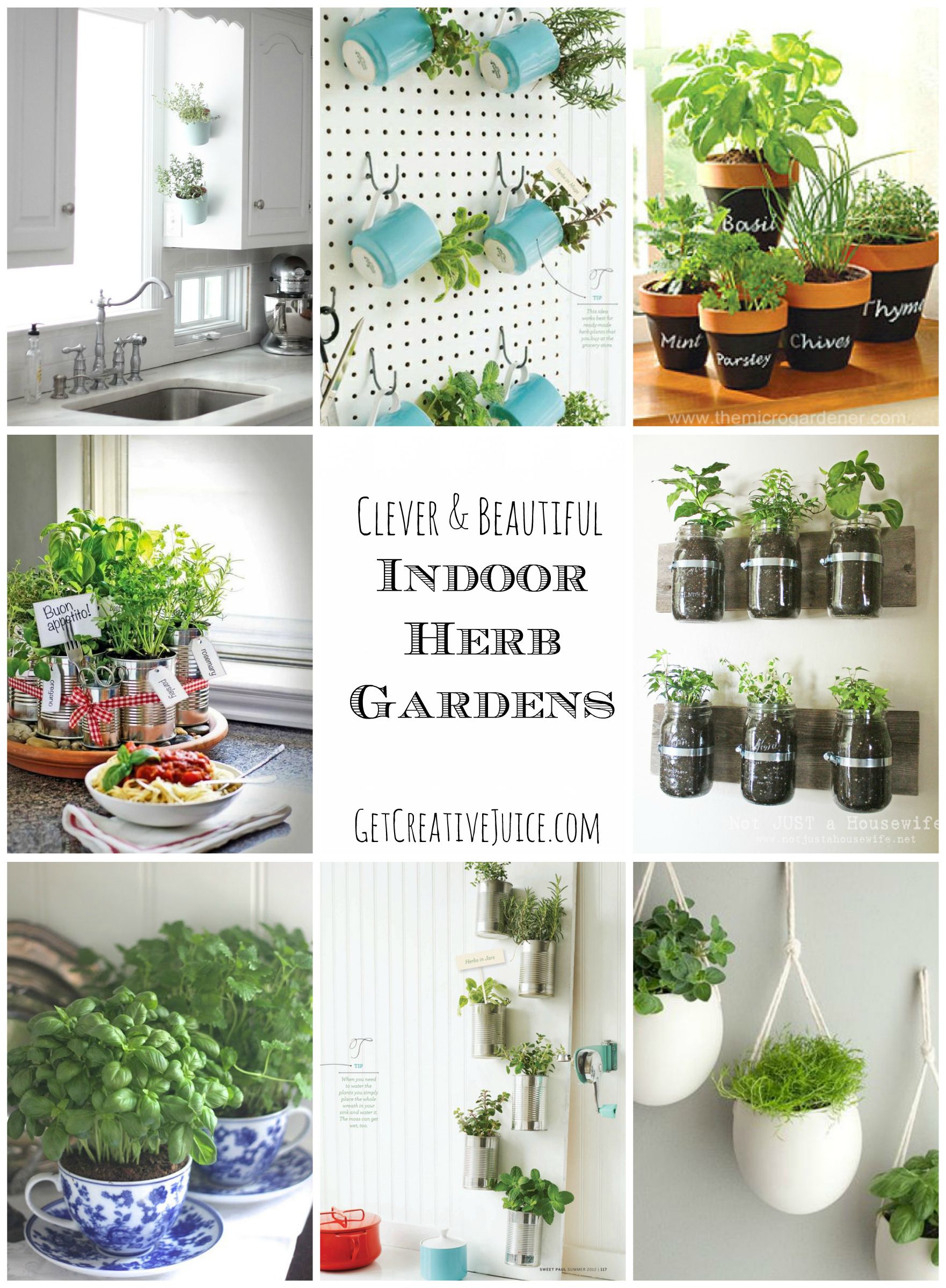 Beautiful Indoor Herb Garden Ideas Container Gardening Vegetables