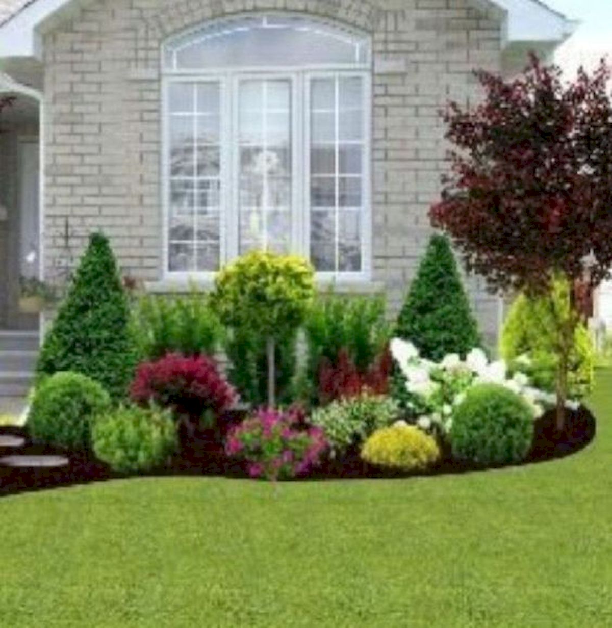 Easy And Beautiful Flower Beds