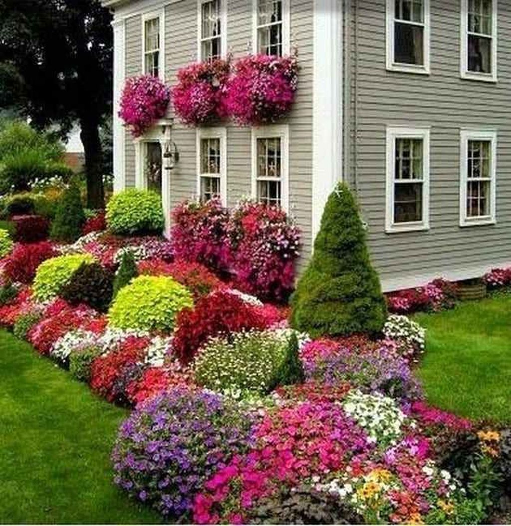 Remarkable Flower Bed Ideas Front