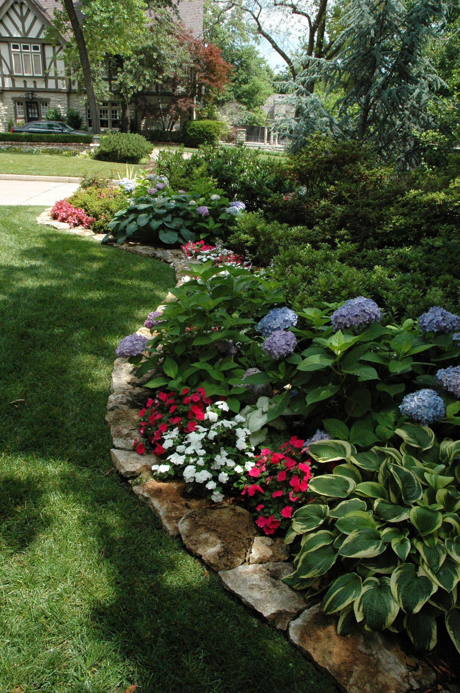 My Shade Garden Front Yard Garden Design