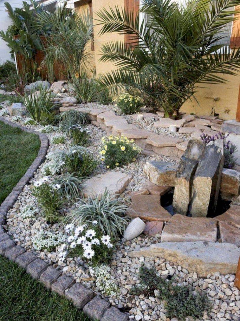 Genius Low Maintenance Rock Garden Design Ideas