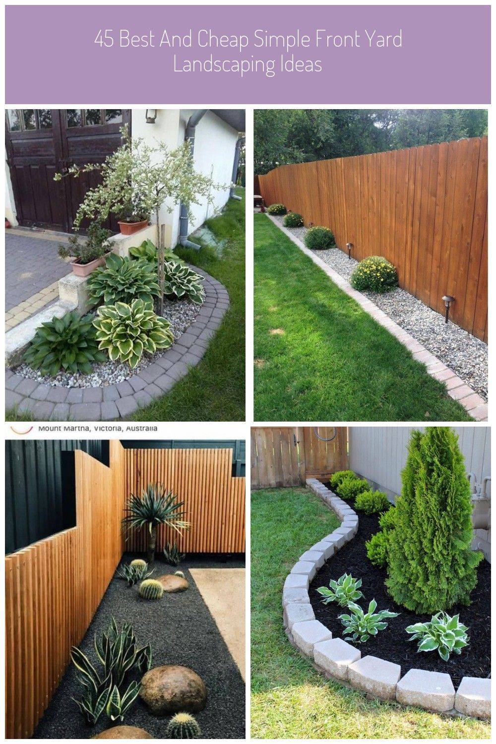 Easy And Low Maintenance Front Yard Landscaping Ideas