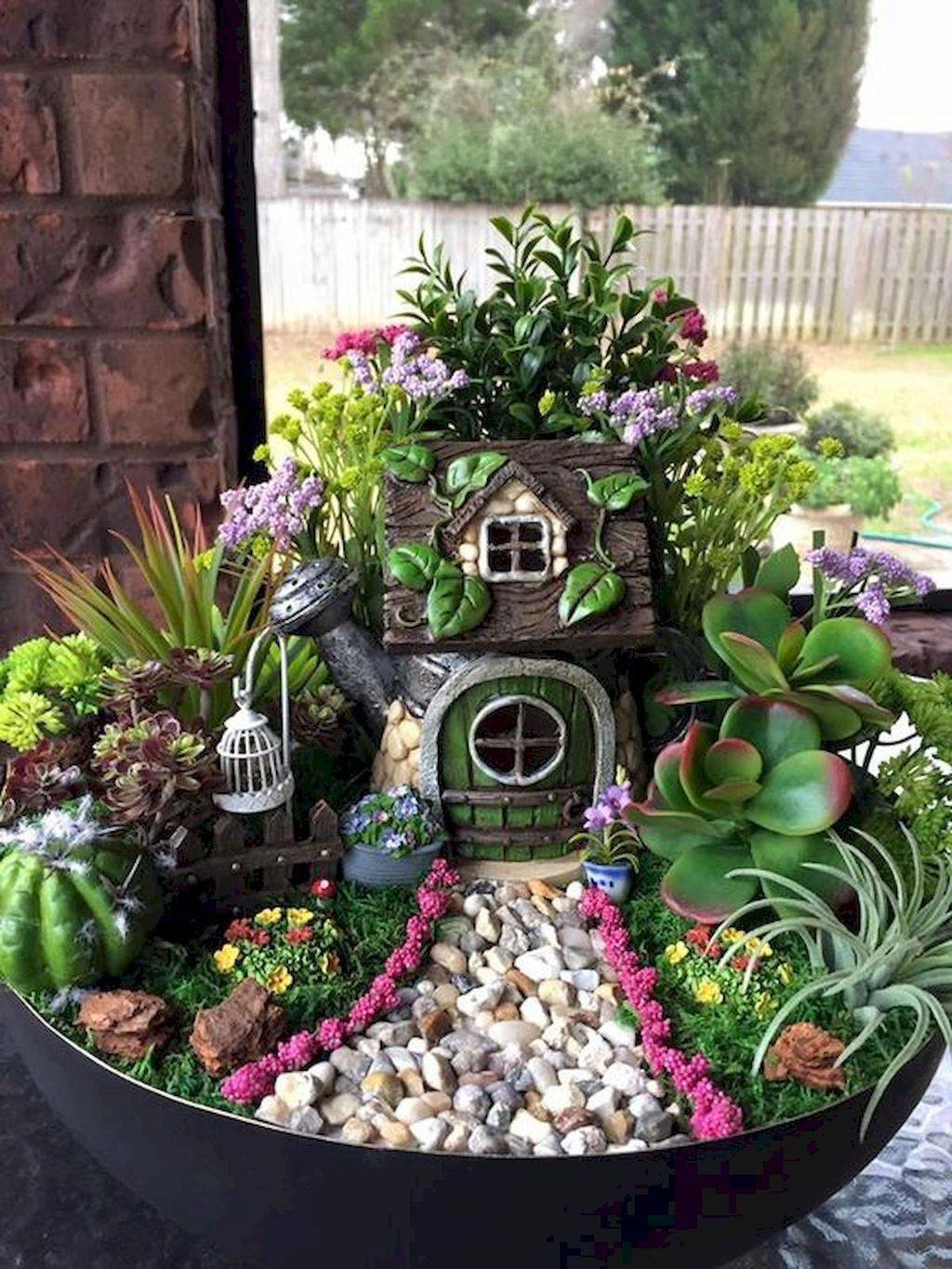 Cute Fairy Garden Design Ideas