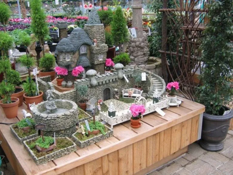 This Whimsical Fairy Garden Village