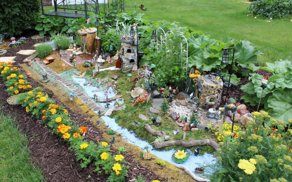Most Magical Fairy Village Garden Ideas