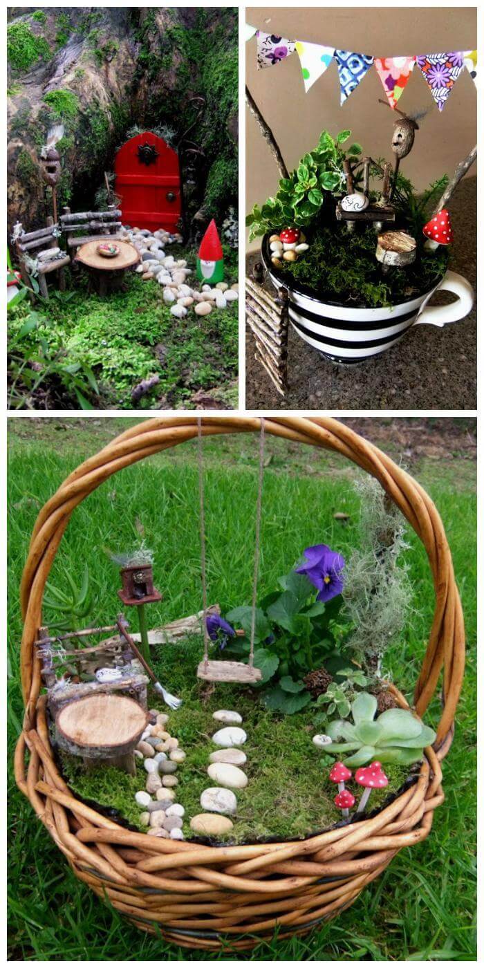 Amazing And Easy Fairy Garden Ideas