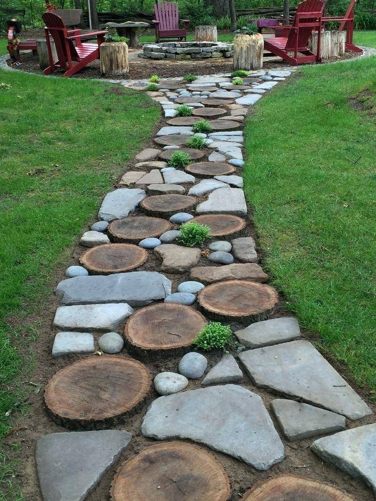 Simple And Eye Catching Cheap Walkway Ideas