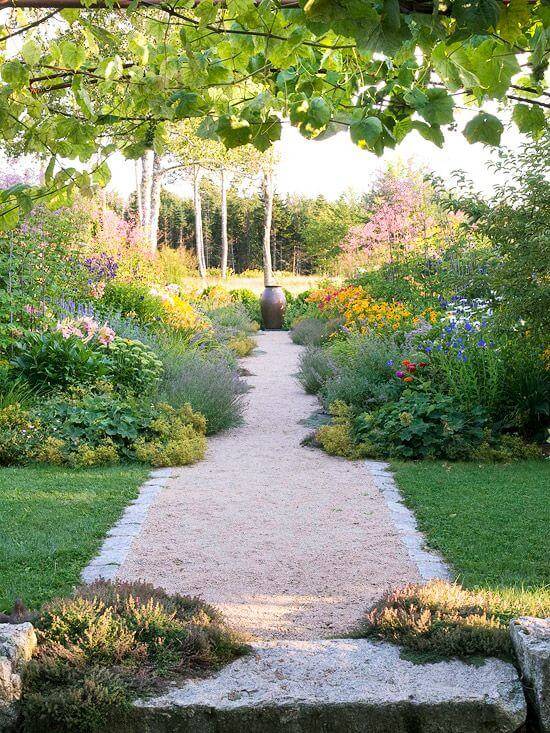 Diy Stone Walkway Design Ideas