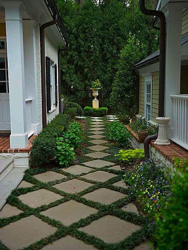 Easy And Cheap Walkway Ideas