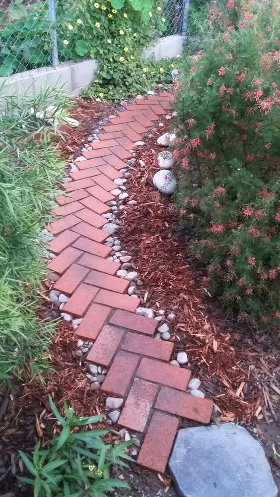 Easy Cheap Garden Path Ideas