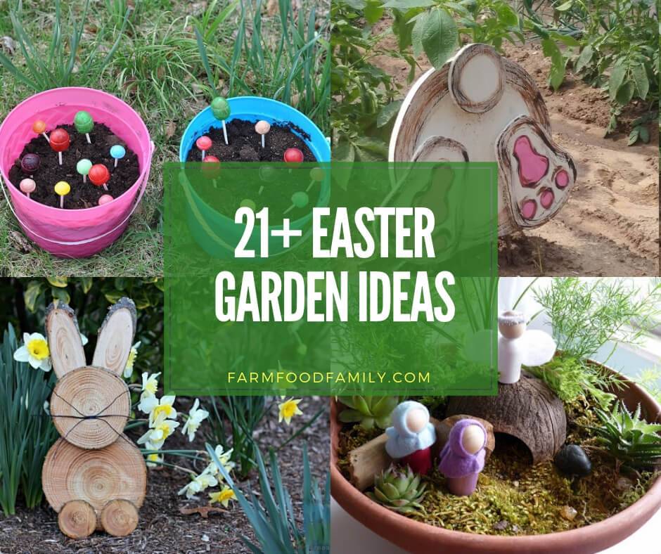 Adorable Easter Garden Decorating Ideas