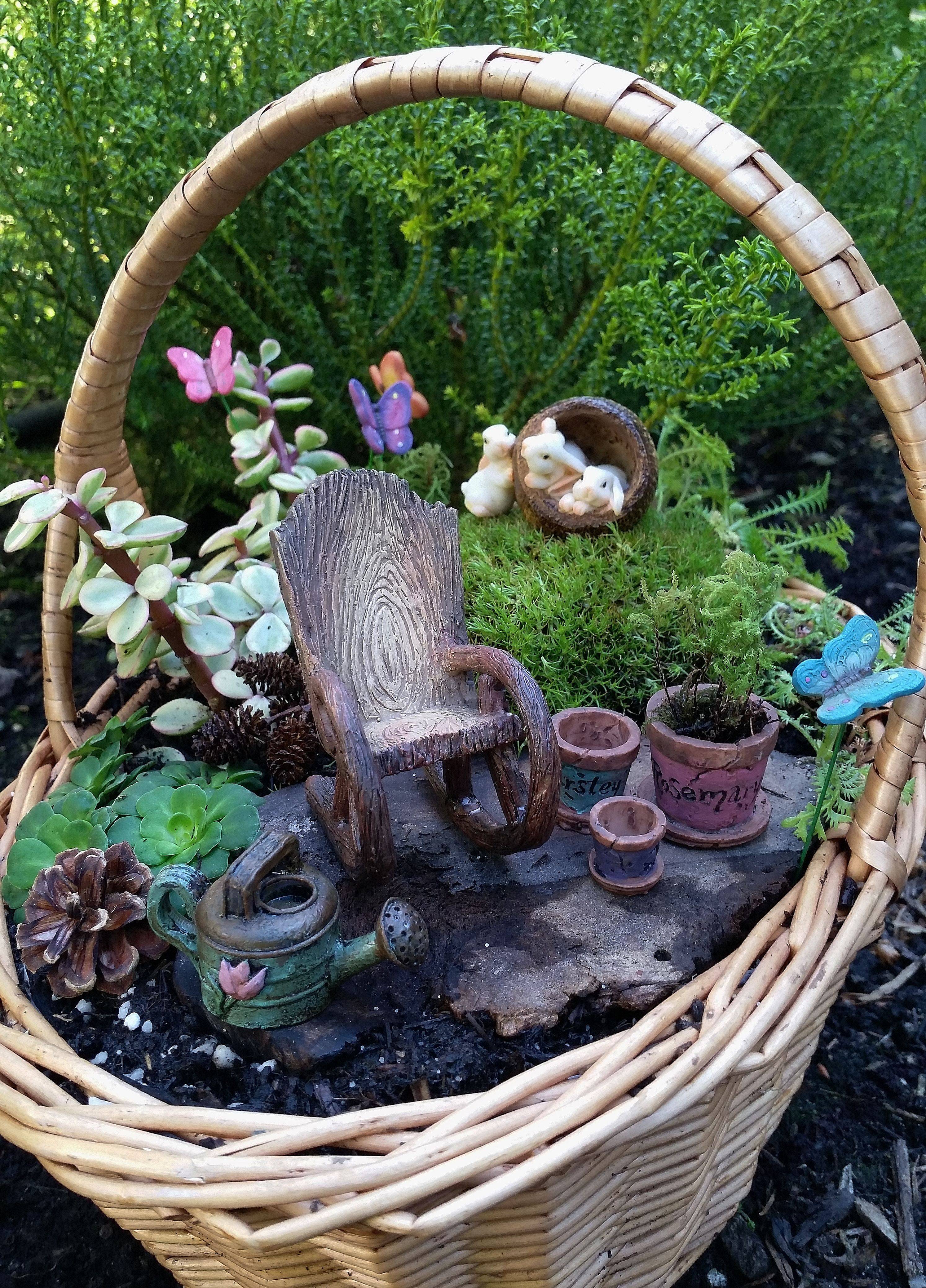 Easter Fairy Garden Easter Fairy Gardens