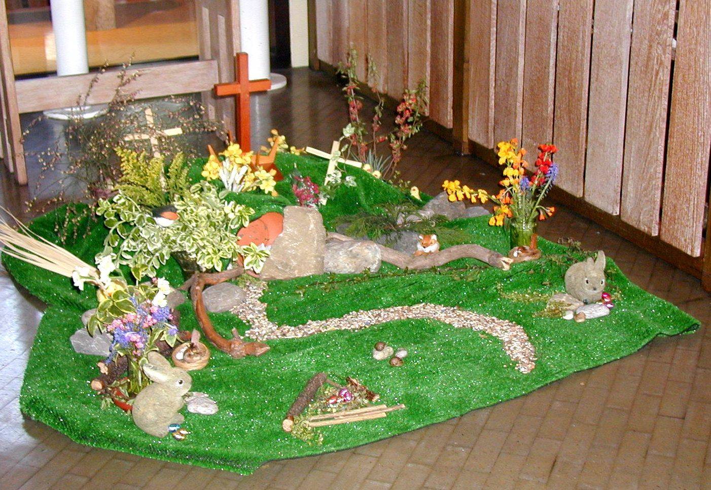Adorable Easter Garden Decorating Ideas