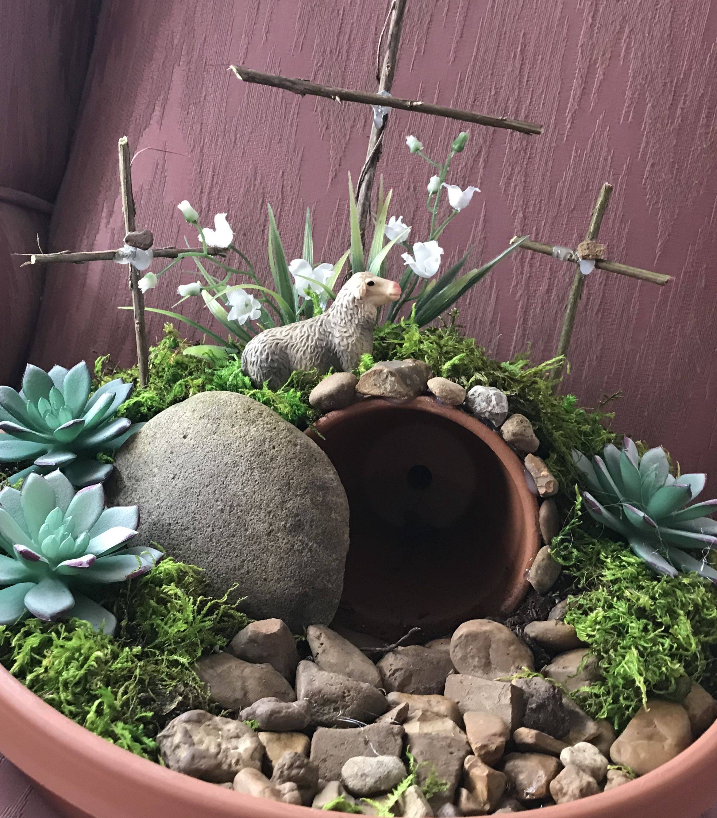 23 How to Make an Easter Garden Ideas You Cannot Miss SharonSable