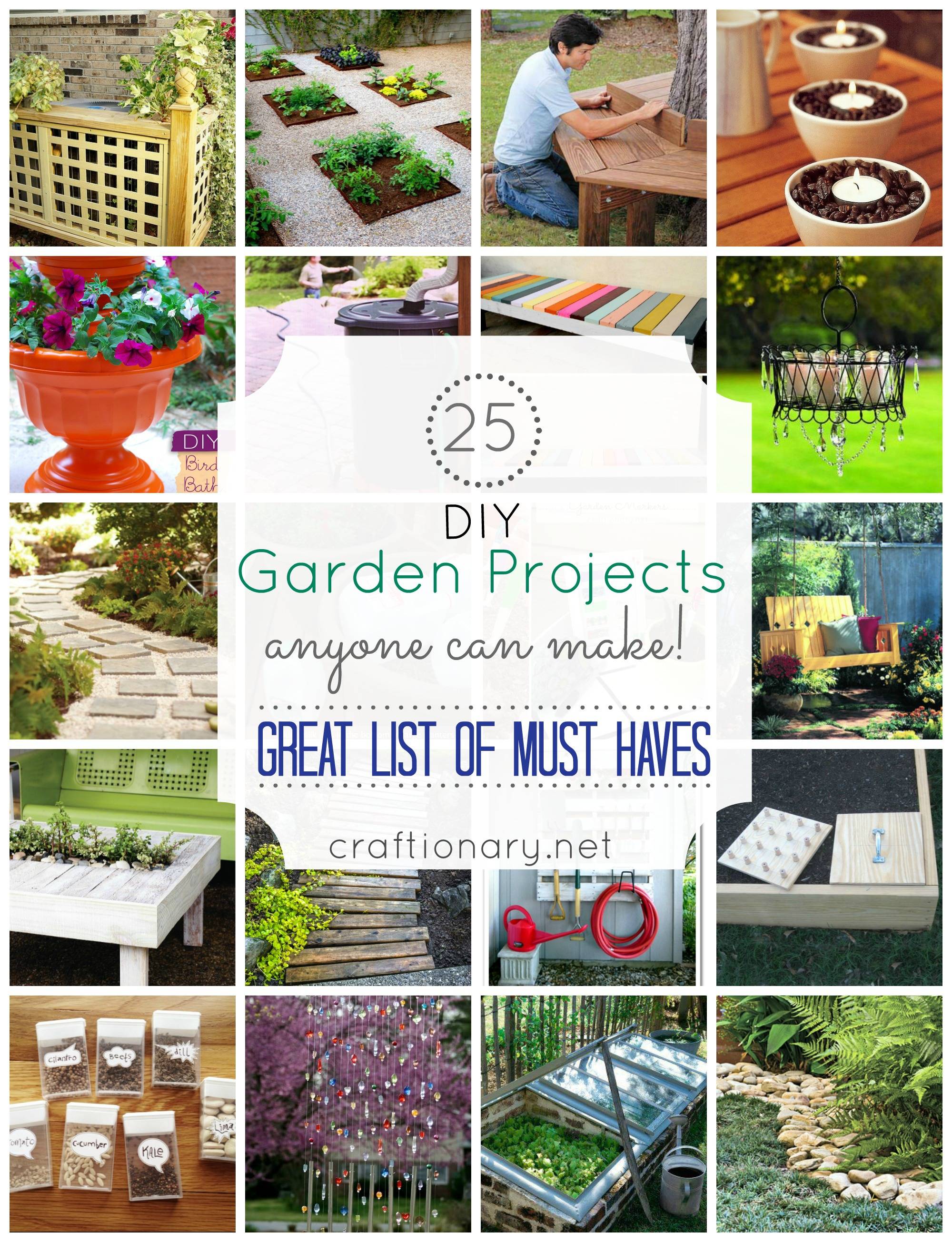 Simple Summertime Garden Crafts