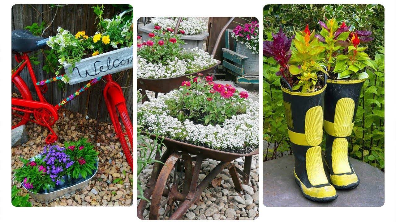 Diy Upcycled Container Gardening Planters Projects