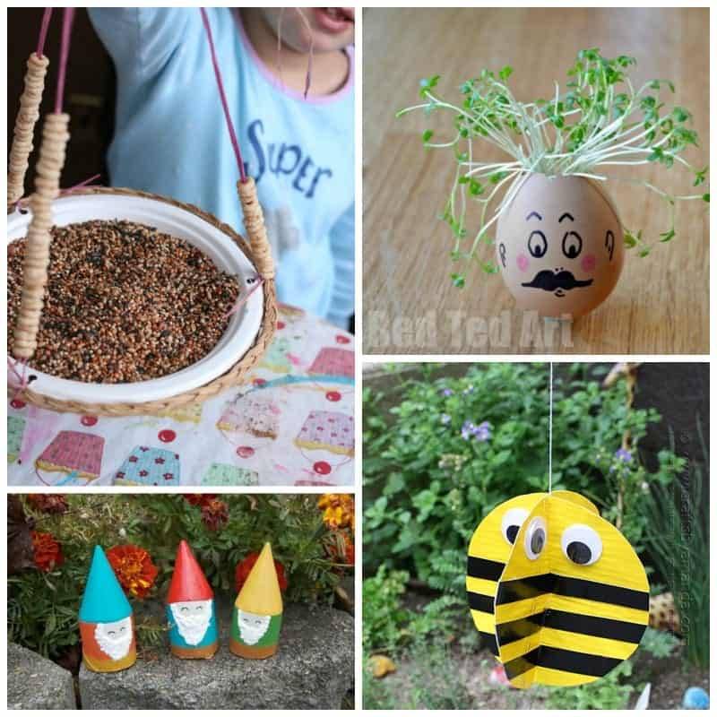 Garden Gnome Craft Sticks Diy