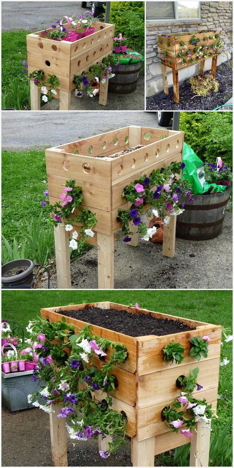 Diy Pallet Planter Box Ideas