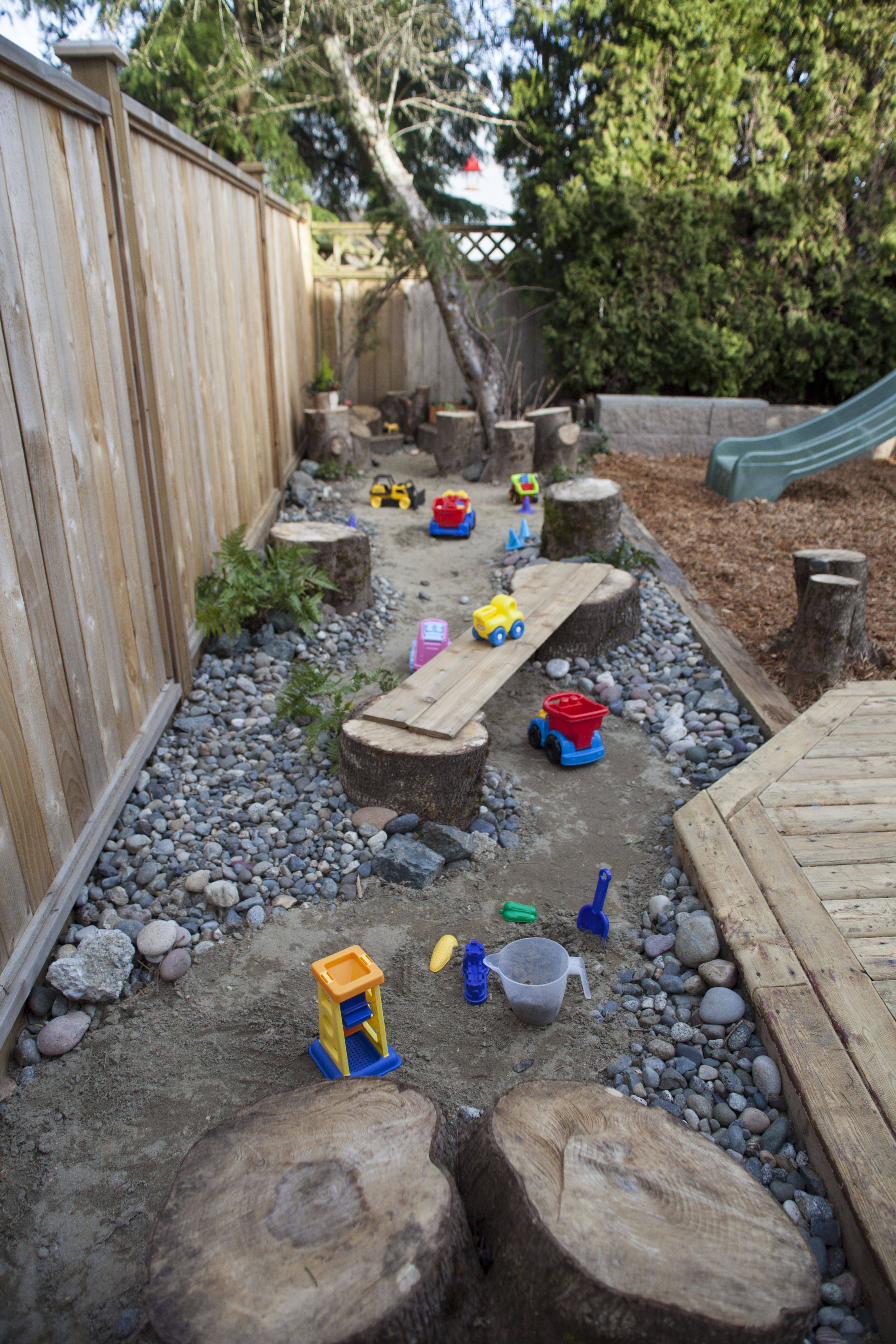 Natural Sensory Play Area Installation Lancashire