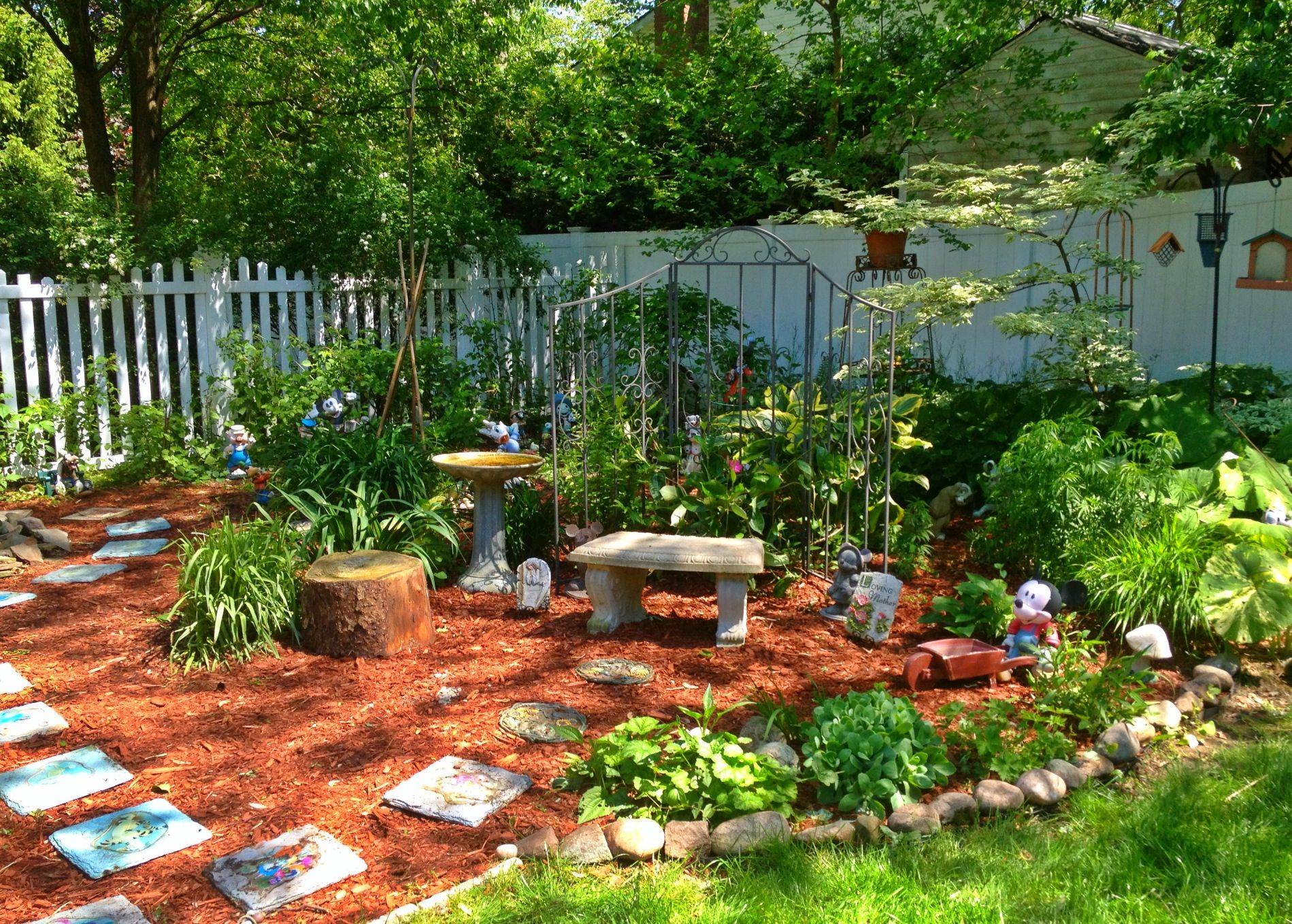 Backyard Memorial Garden Ideas Photograph Memorials
