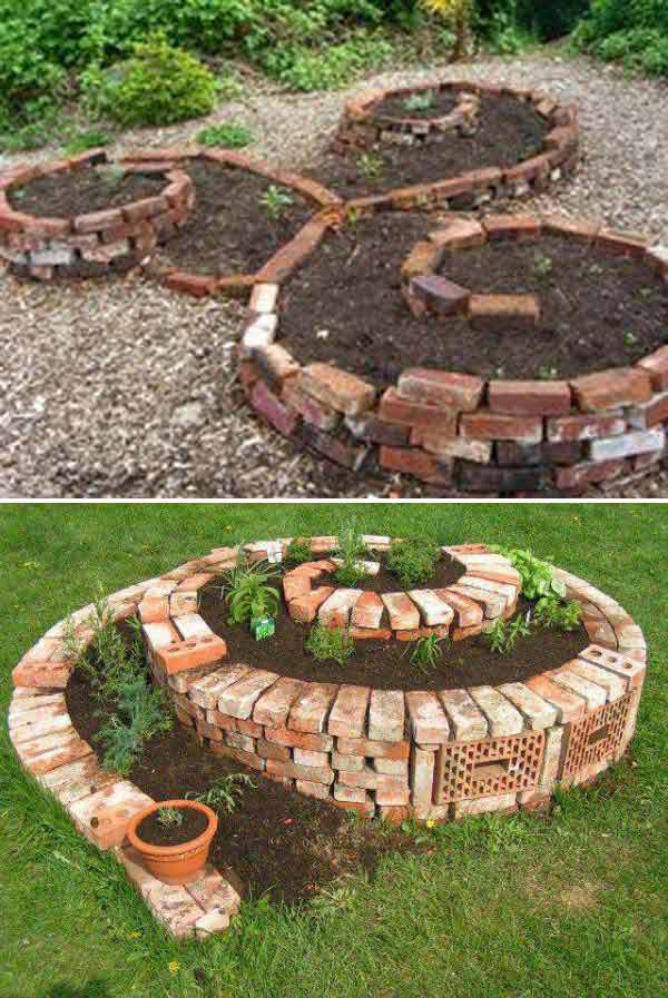 Cool Garden Or Yard Brick Projects