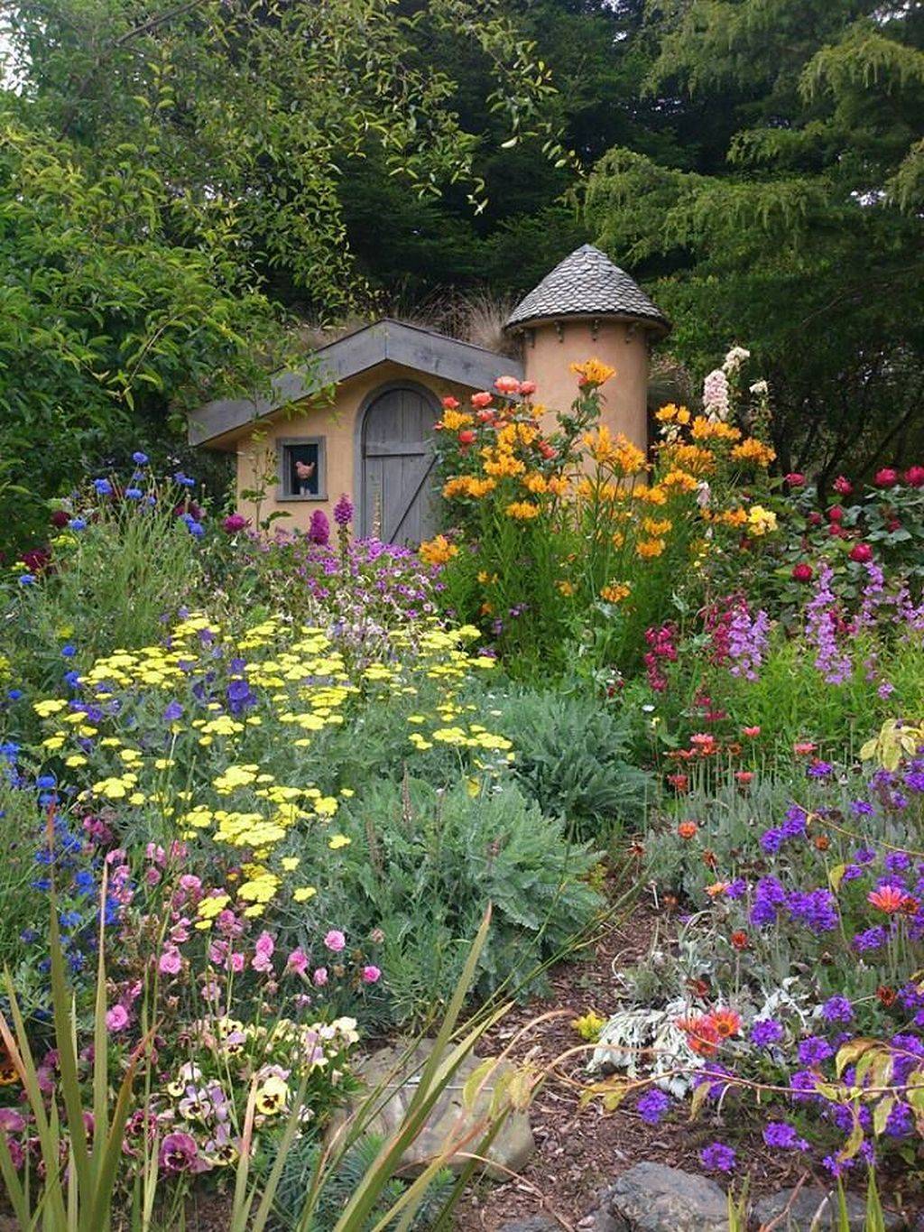 Beautiful Small Cottage Flowers Garden