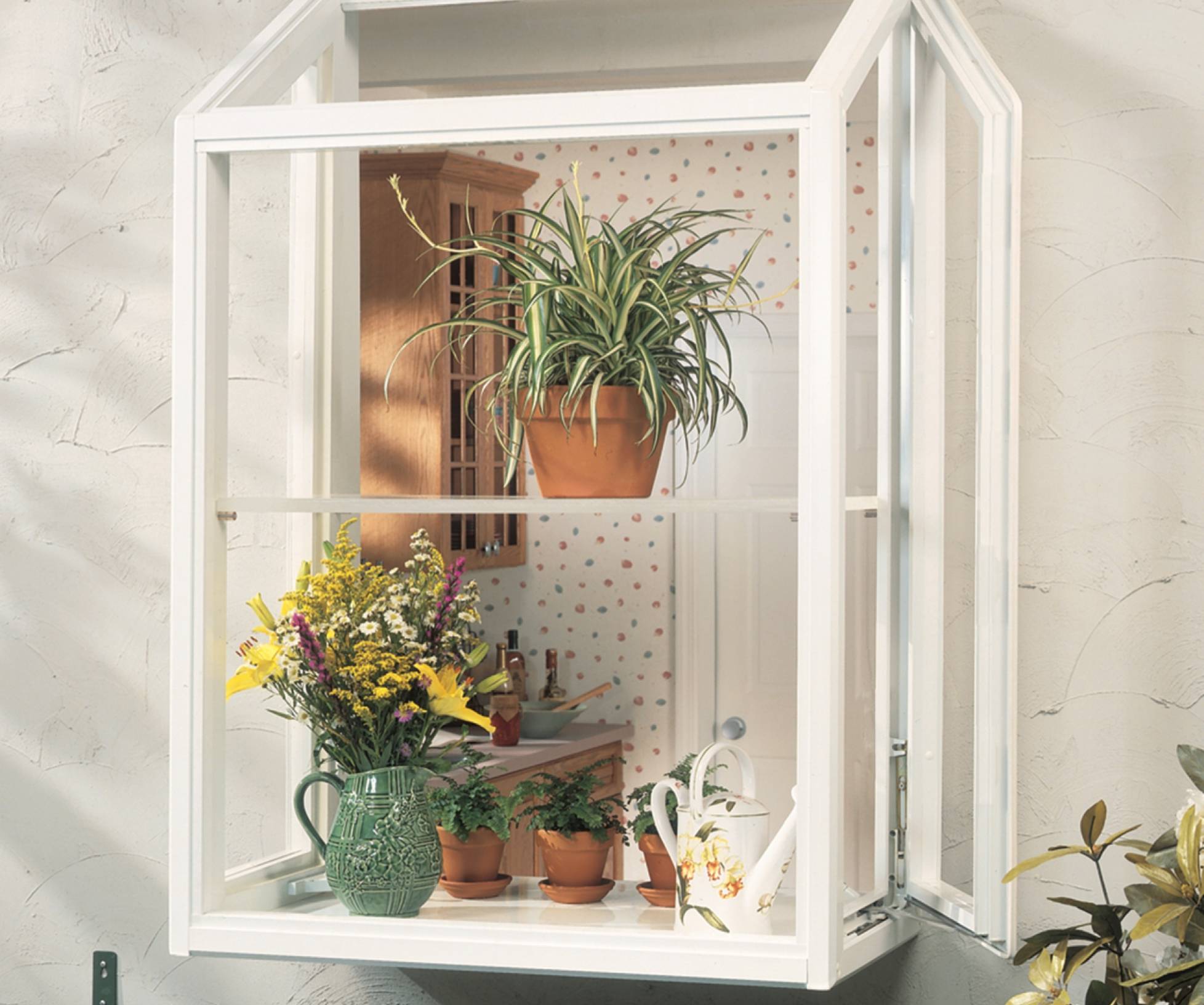 Attractive Kitchen Window Garden Ideas
