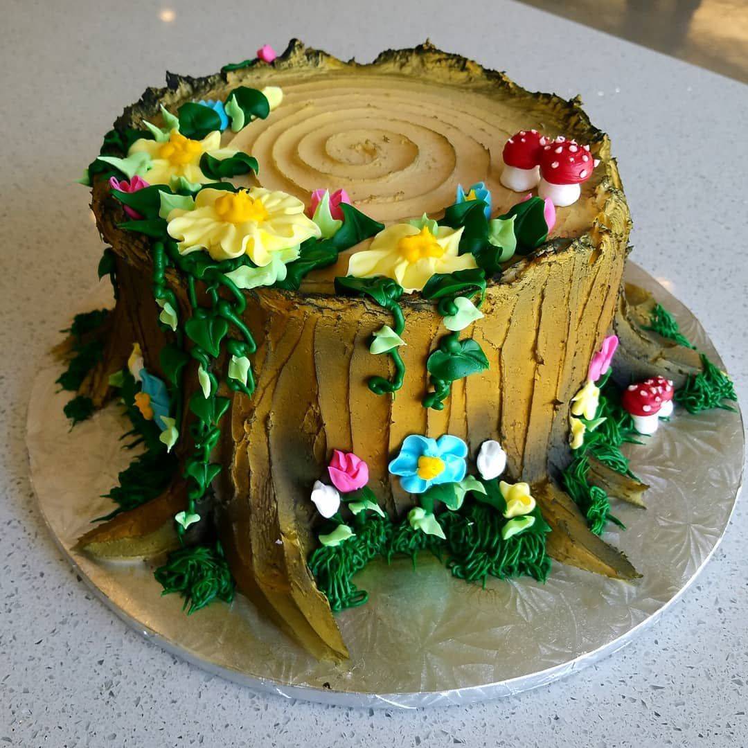 Flower Garden Birthday Cake Birthday Cakes