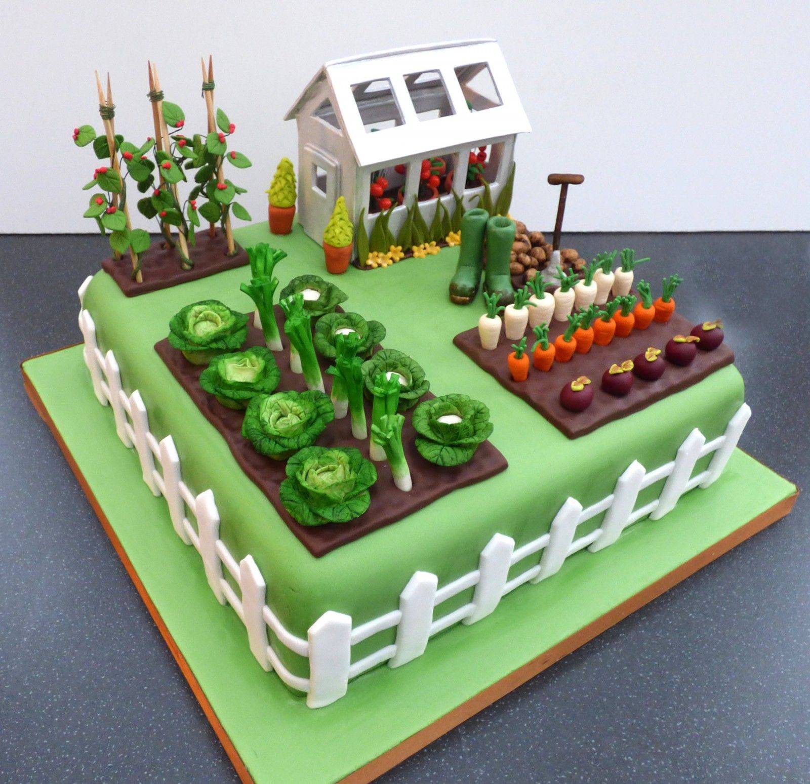 Garden Cake Decorations Cheap Best Ideas