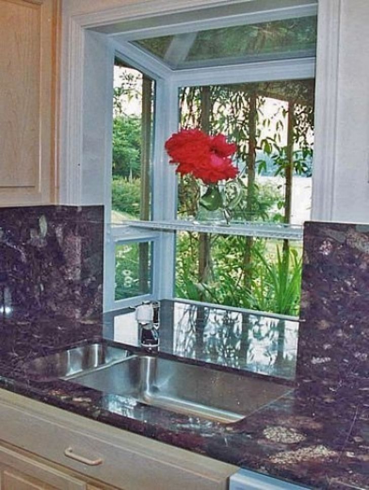 House Kitchen Kitchen Sink Window