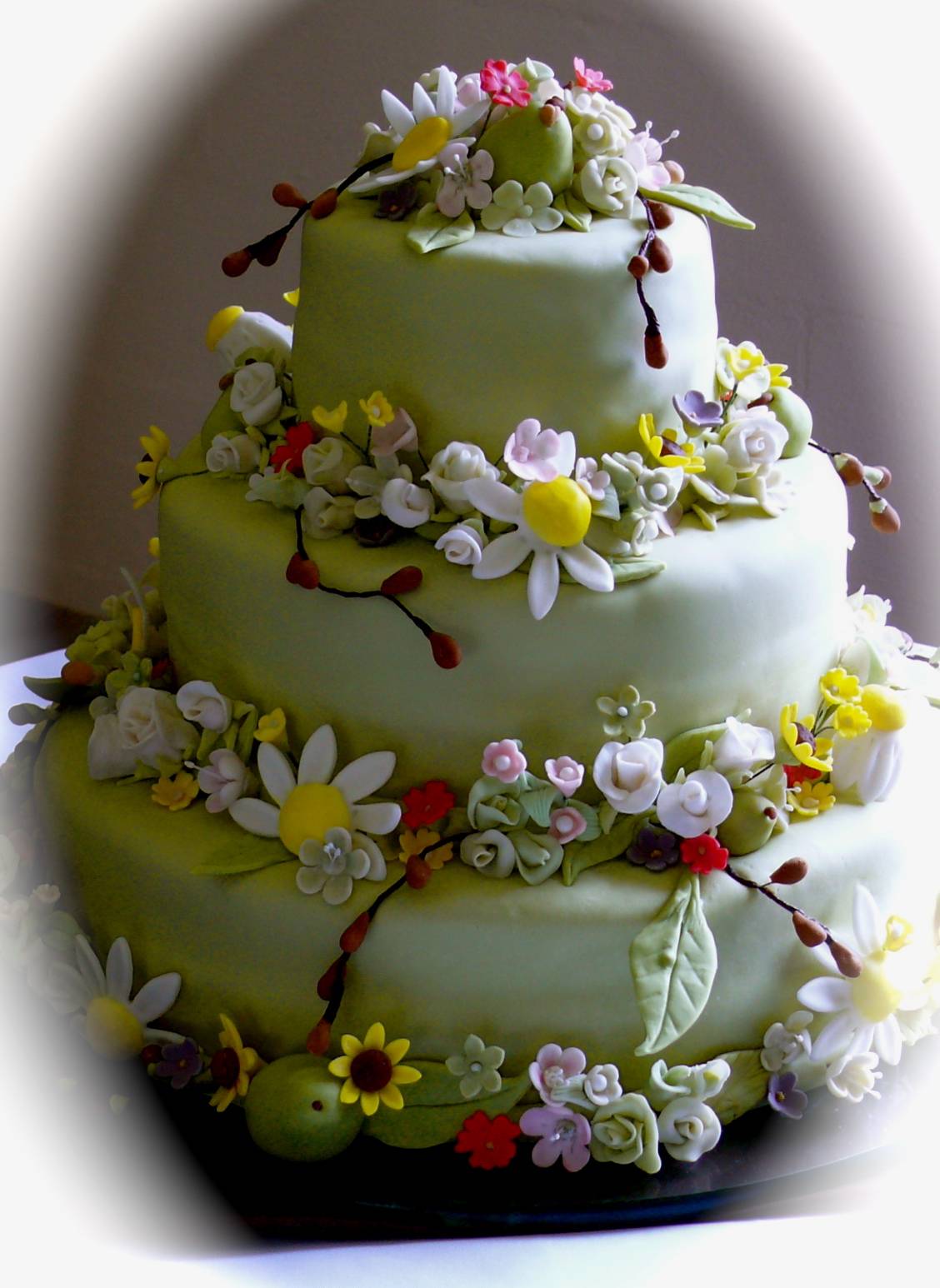 Fairy Garden Cake Pasteles Pinterest Fairy Garden Cake