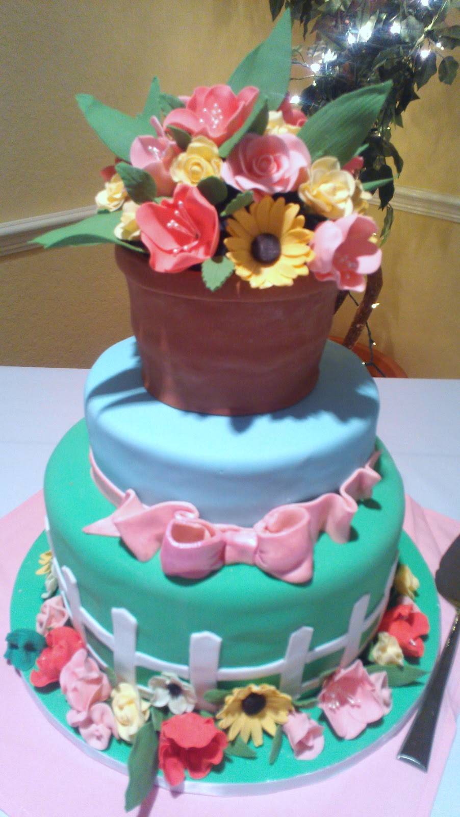 Flower Garden Cake Ideas