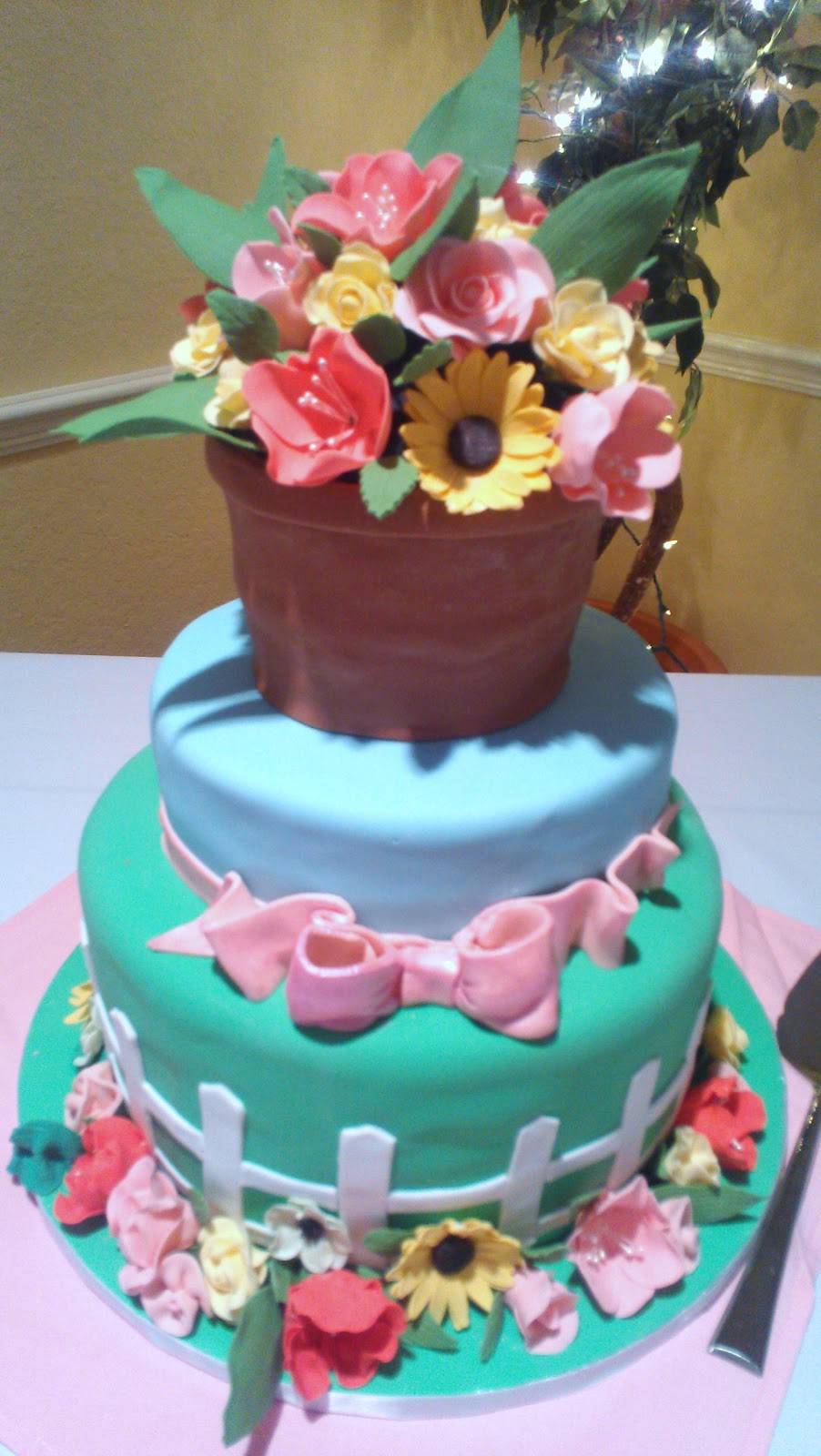 21 Flower Garden Cake Ideas You Gonna Love SharonSable