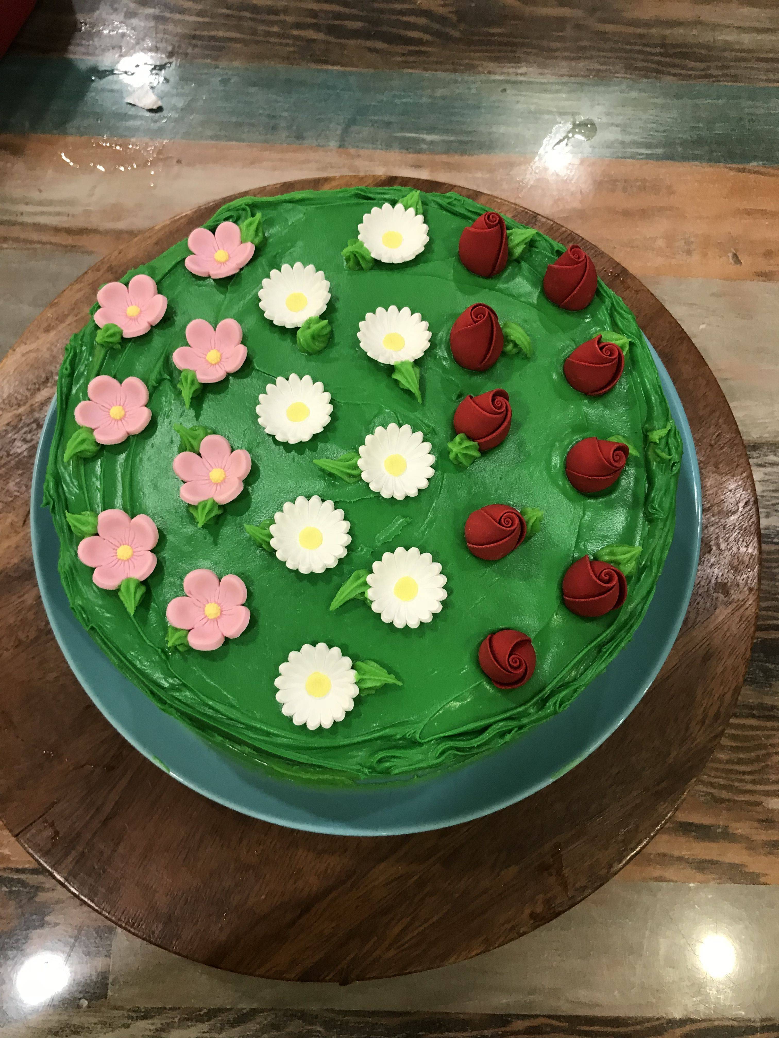 21 Flower Garden Cake Ideas You Gonna Love SharonSable