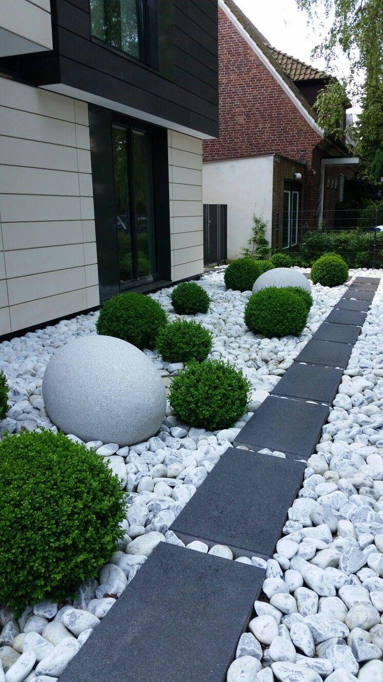 Relaxing Modern Rock Garden Ideas