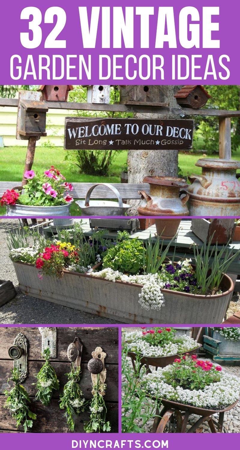 The Best Diy Vintage Garden Project