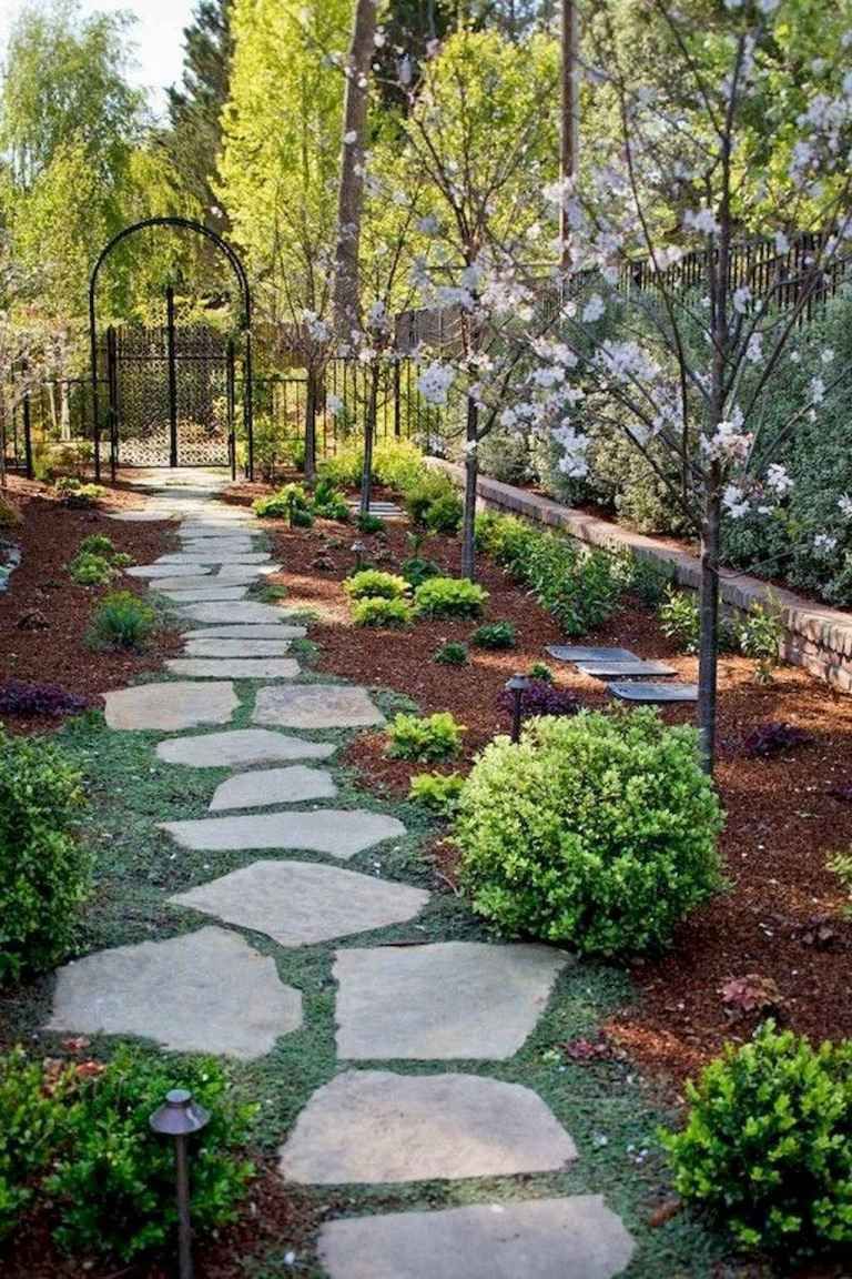 Beautiful Backyard Garden Path
