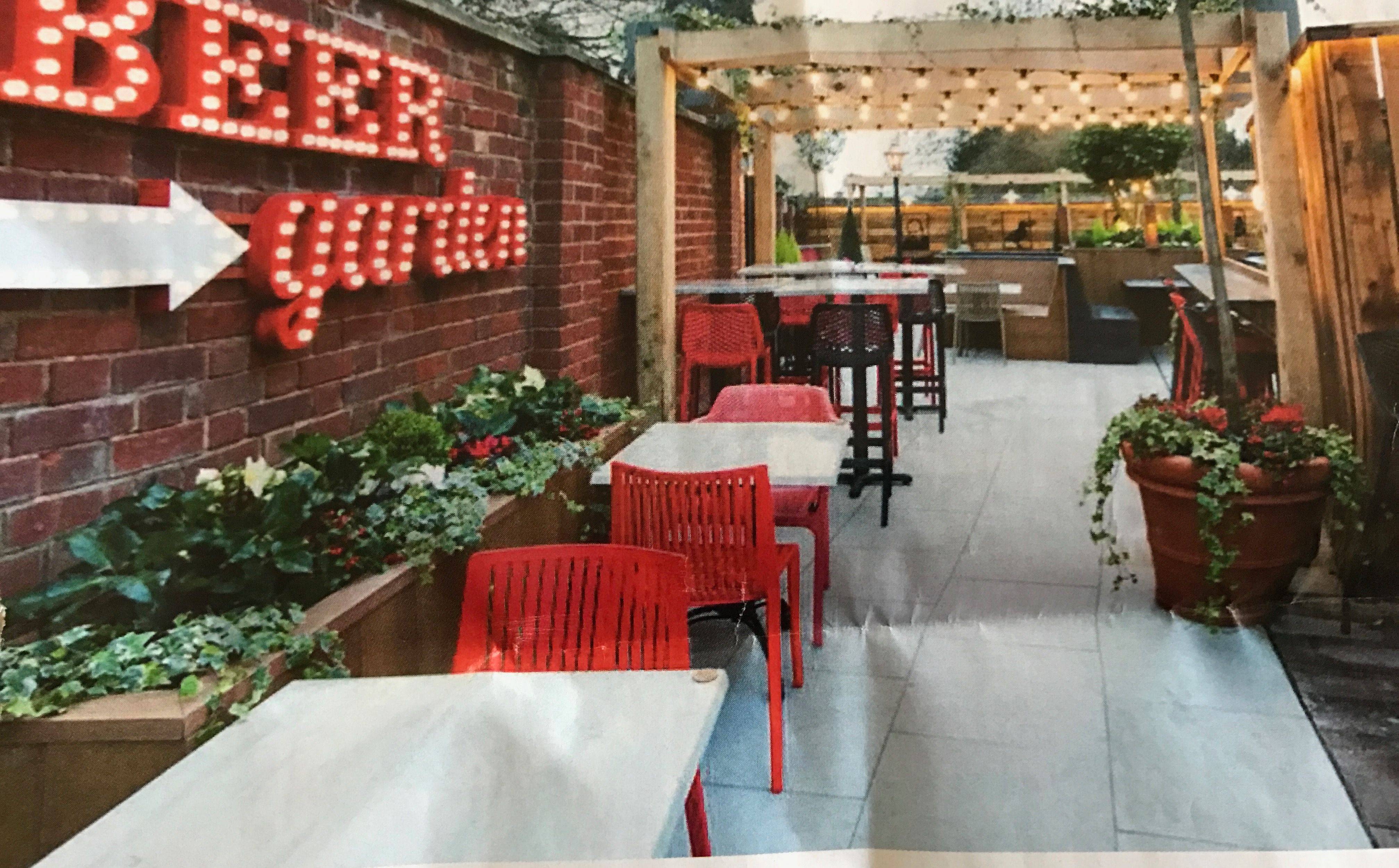 Second Wedge Beer Garden Backyard Beer Garden